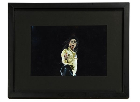 Michael Jackson Framed Original Concert Photo